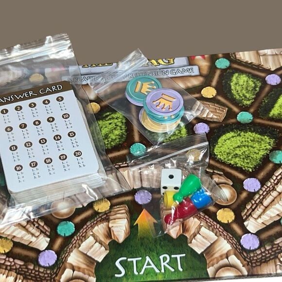 Lakeshore Reading Comprehension Game CAPTURE THE FLAG Educational COMPLETE - Picture 3 of 4